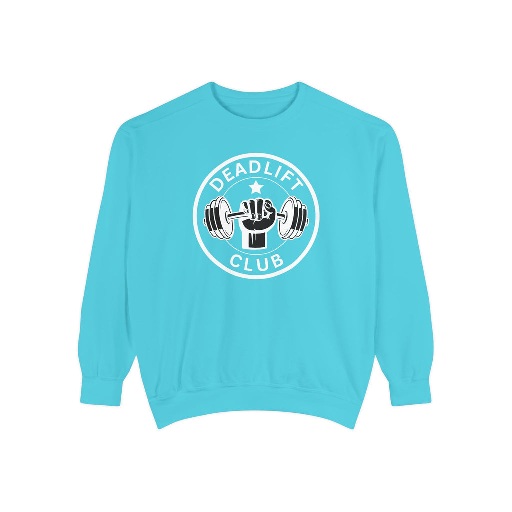 Deadlift Club Sweatshirt | Vintage Weightlifting Crewneck