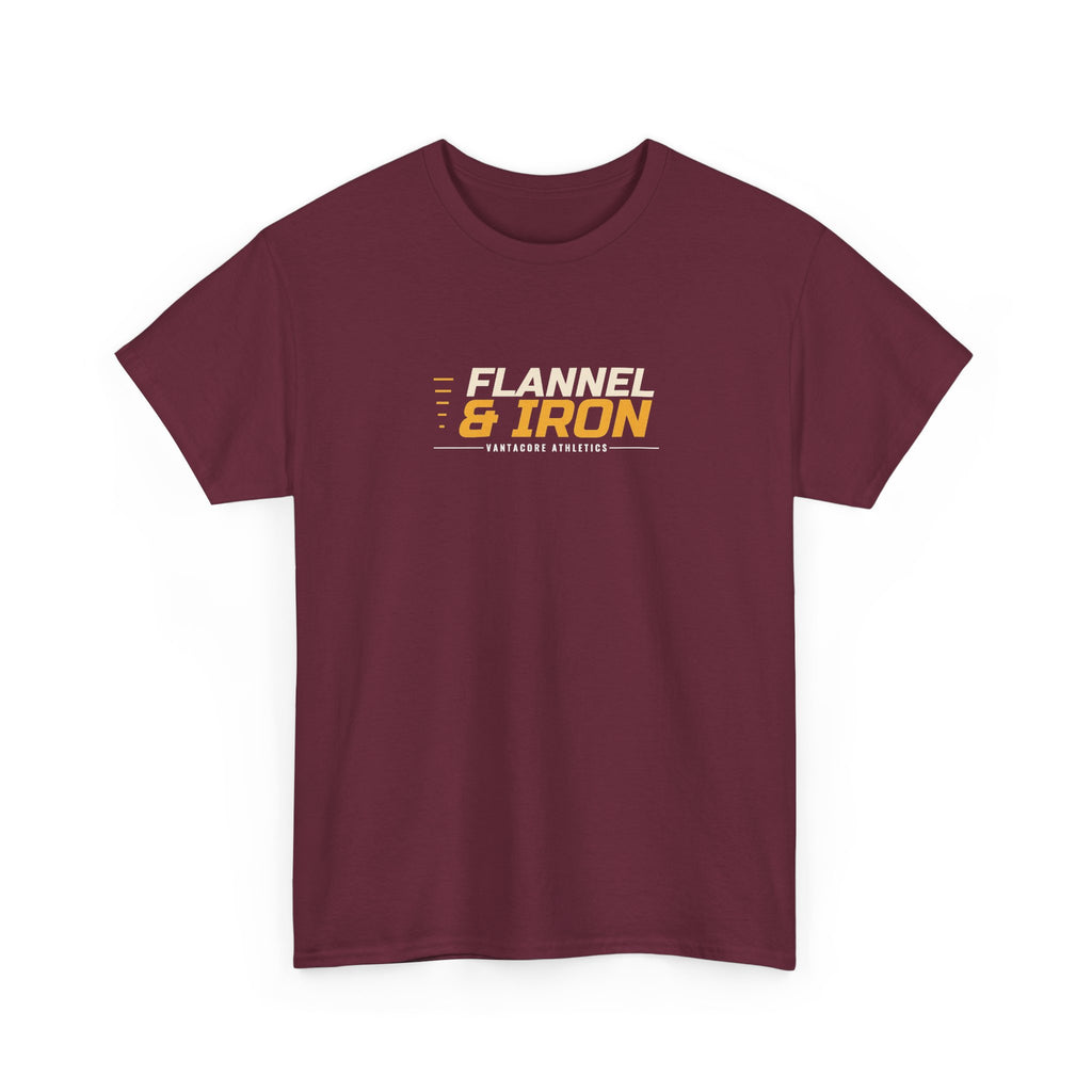 Flannel & Iron | Men's Graphic Gym T-Shirt