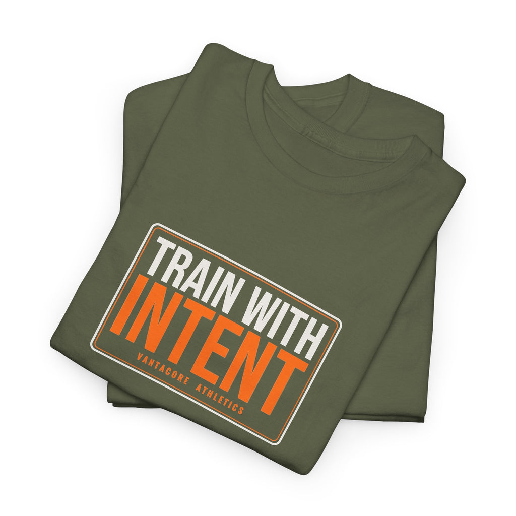 Train With Intent | Men's Graphic Gym T-Shirt