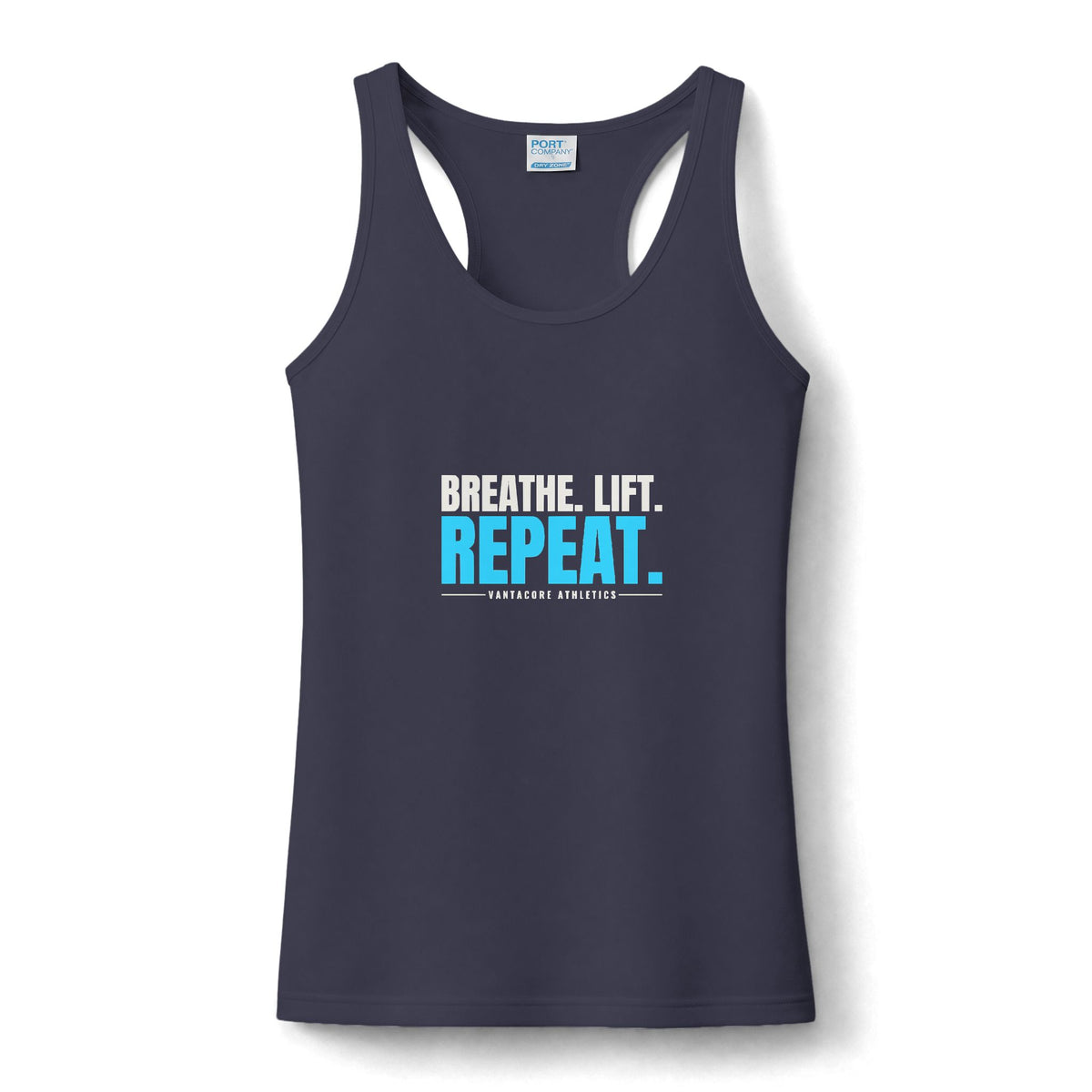 Breathe. Lift. Repeat. | Women's Performance Racerback Tank