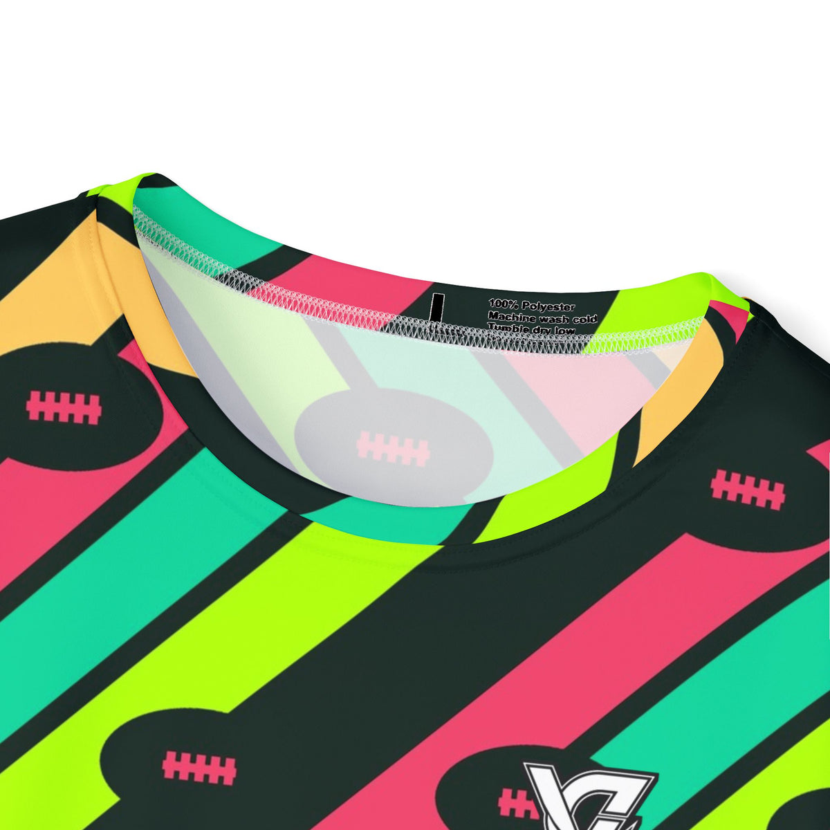 Football Emerald Zest Stripe Surge Men's Sports Jersey