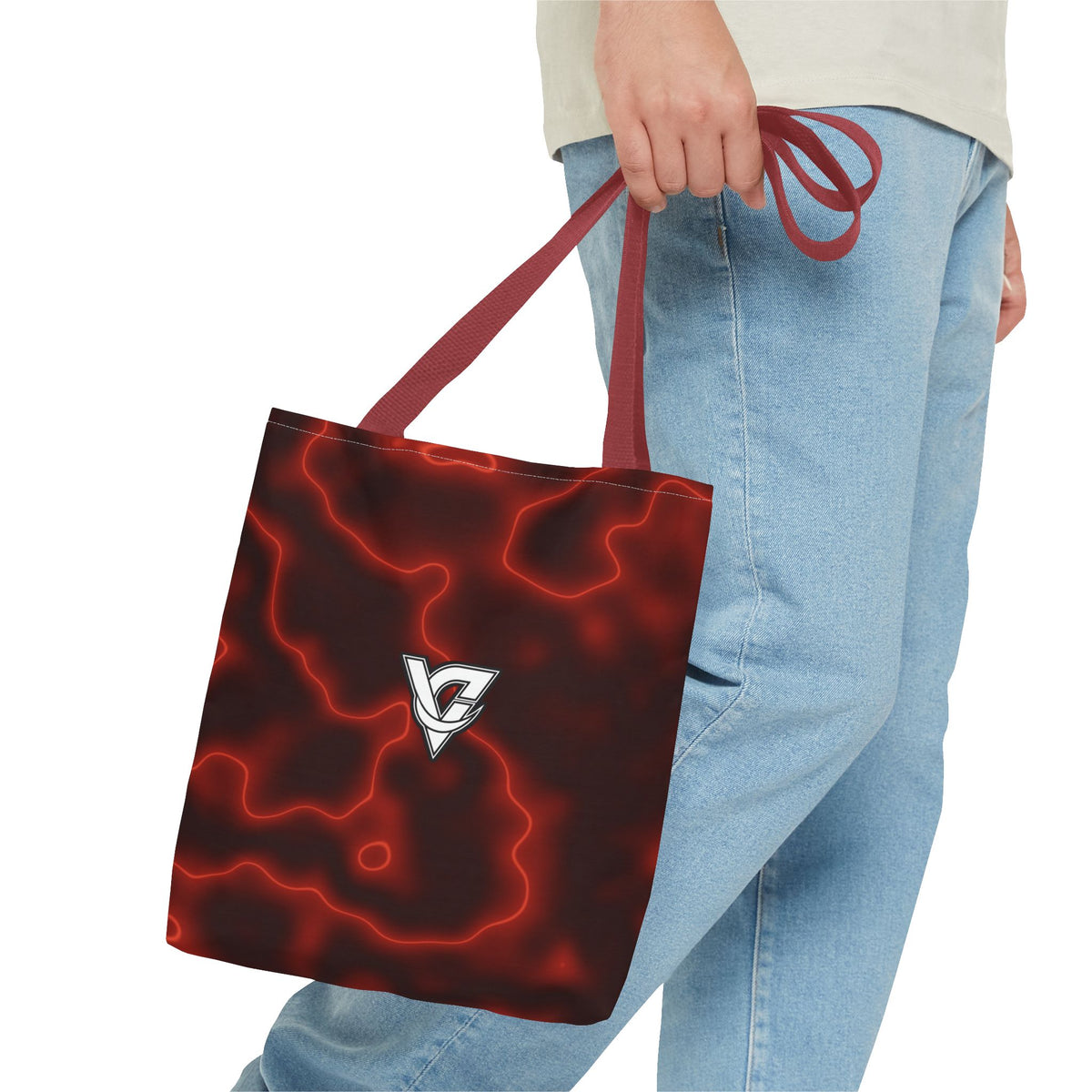 Maple Marble Tote Bag — All-Over Print Gym & Everyday Tote