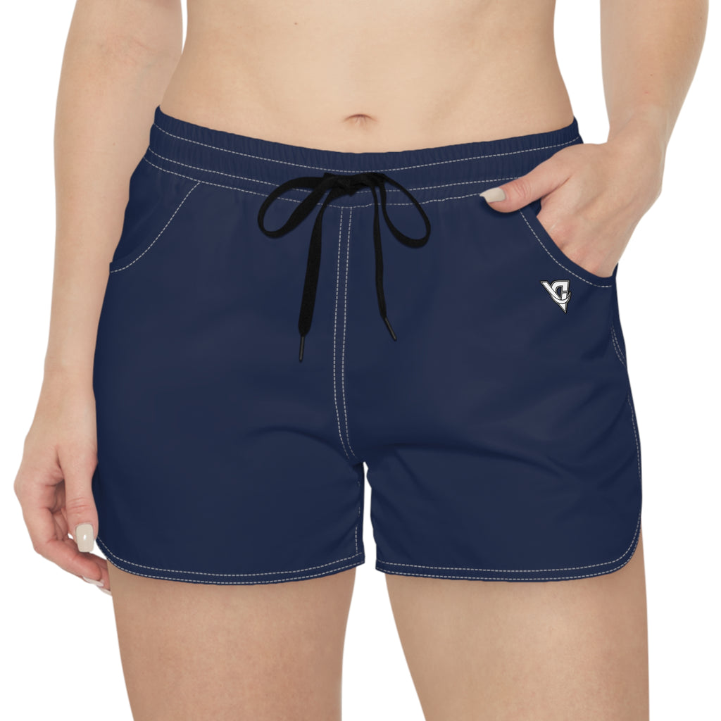 Women's Multipurpose Athletic Shorts with Pockets | Midnight Navy Essential