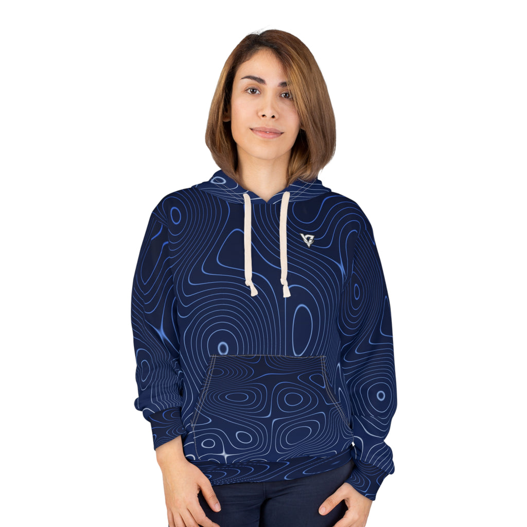 Cobalt Topo Men's Pullover Hoodie