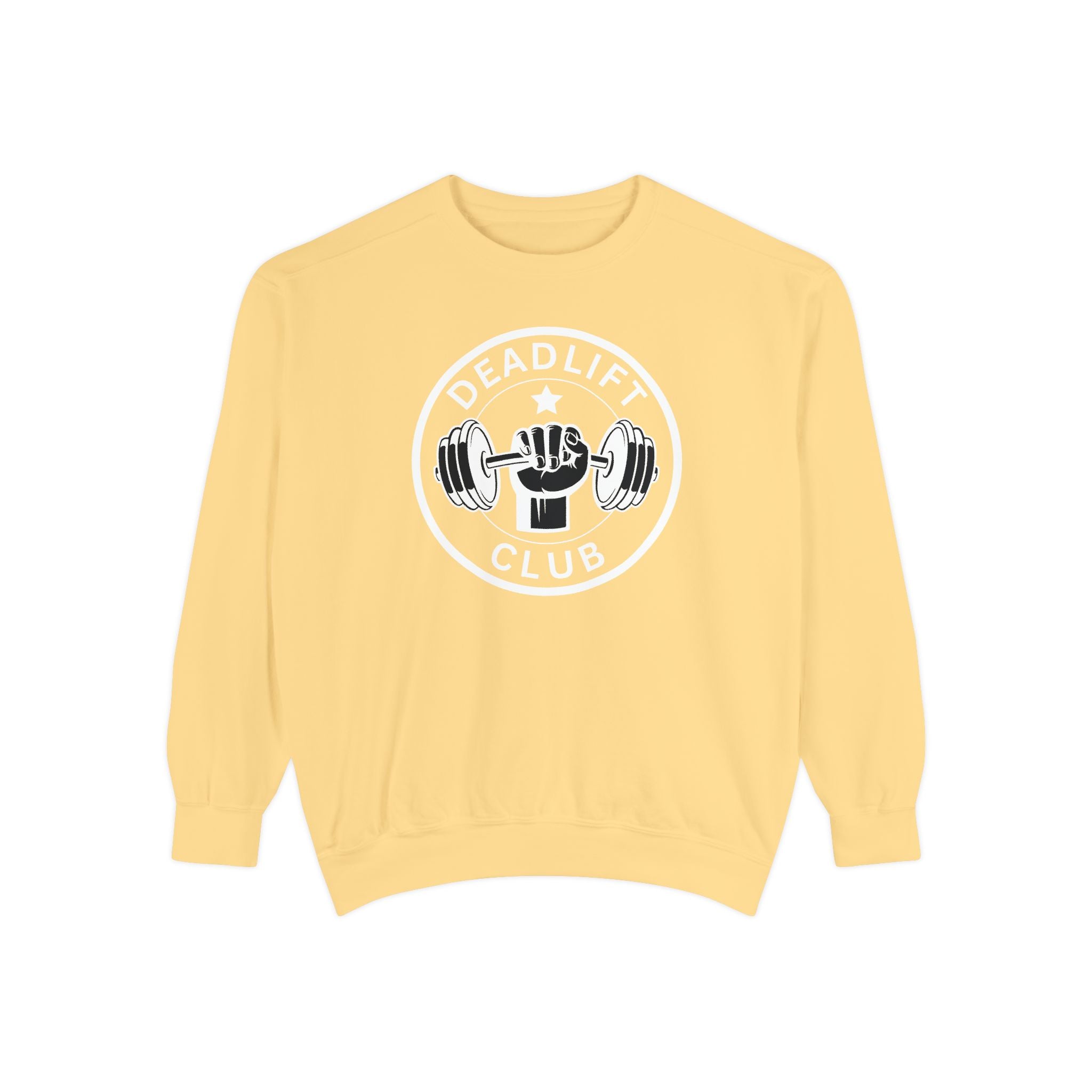 Deadlift Club Sweatshirt | Vintage Weightlifting Crewneck
