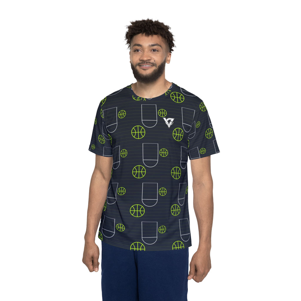 Basketball Volt Night Court Seam Men's Sports Jersey