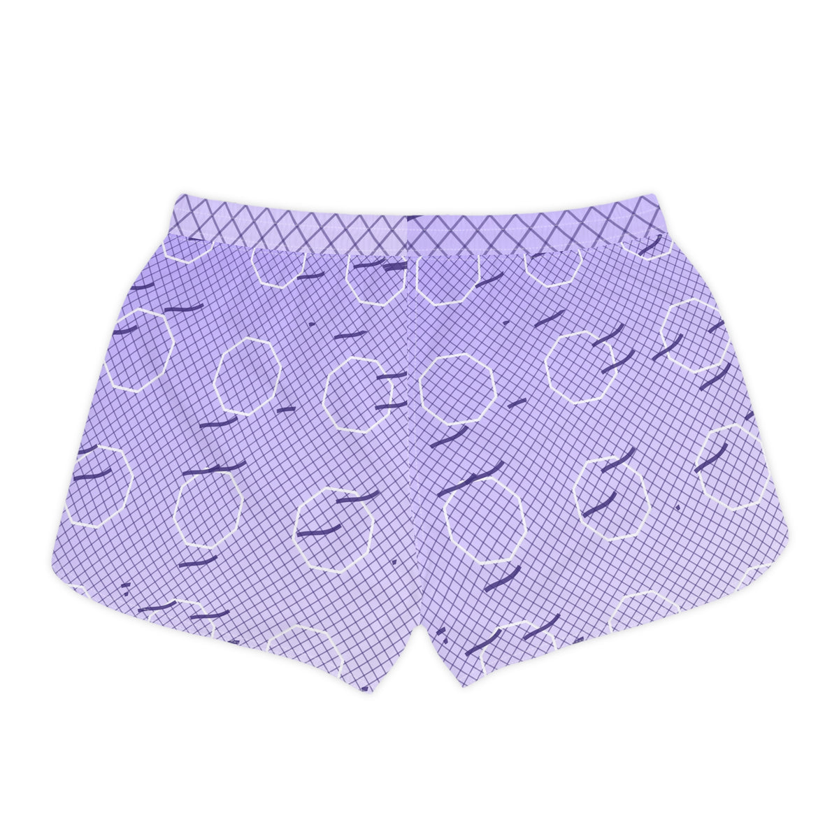 Combat Sports Lavender Mist Cage Mesh Women's Athletic Shorts with Pockets