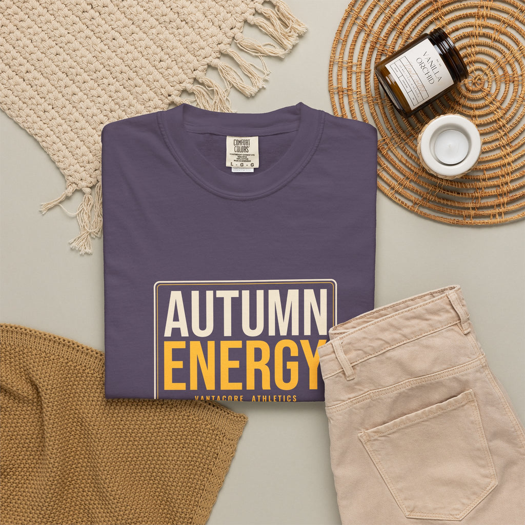 Autumn Energy | Women's Garment-Dyed Graphic Tee