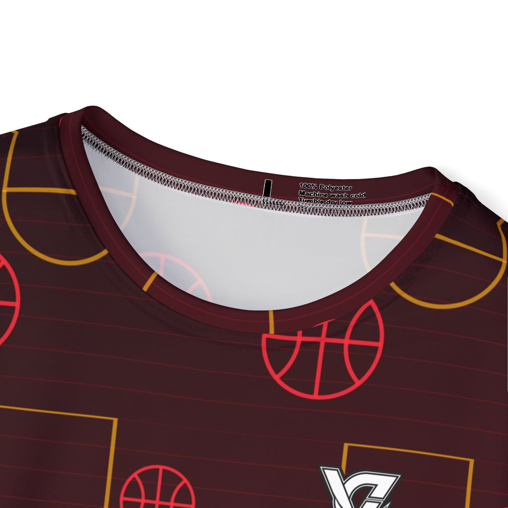 Basketball Crimson Blaze Court Seam Men's Sports Jersey