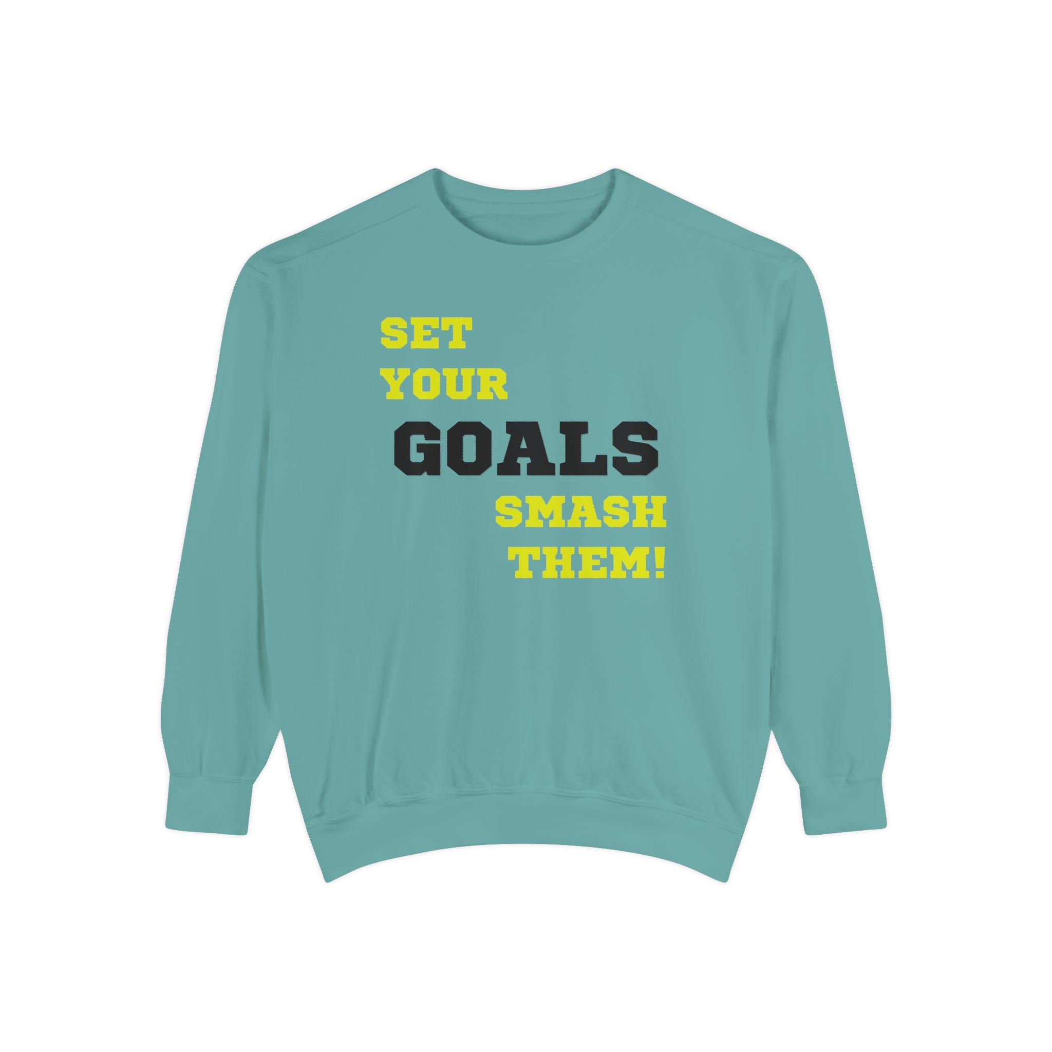 Set Goals | Motivational Crewneck Sweatshirt