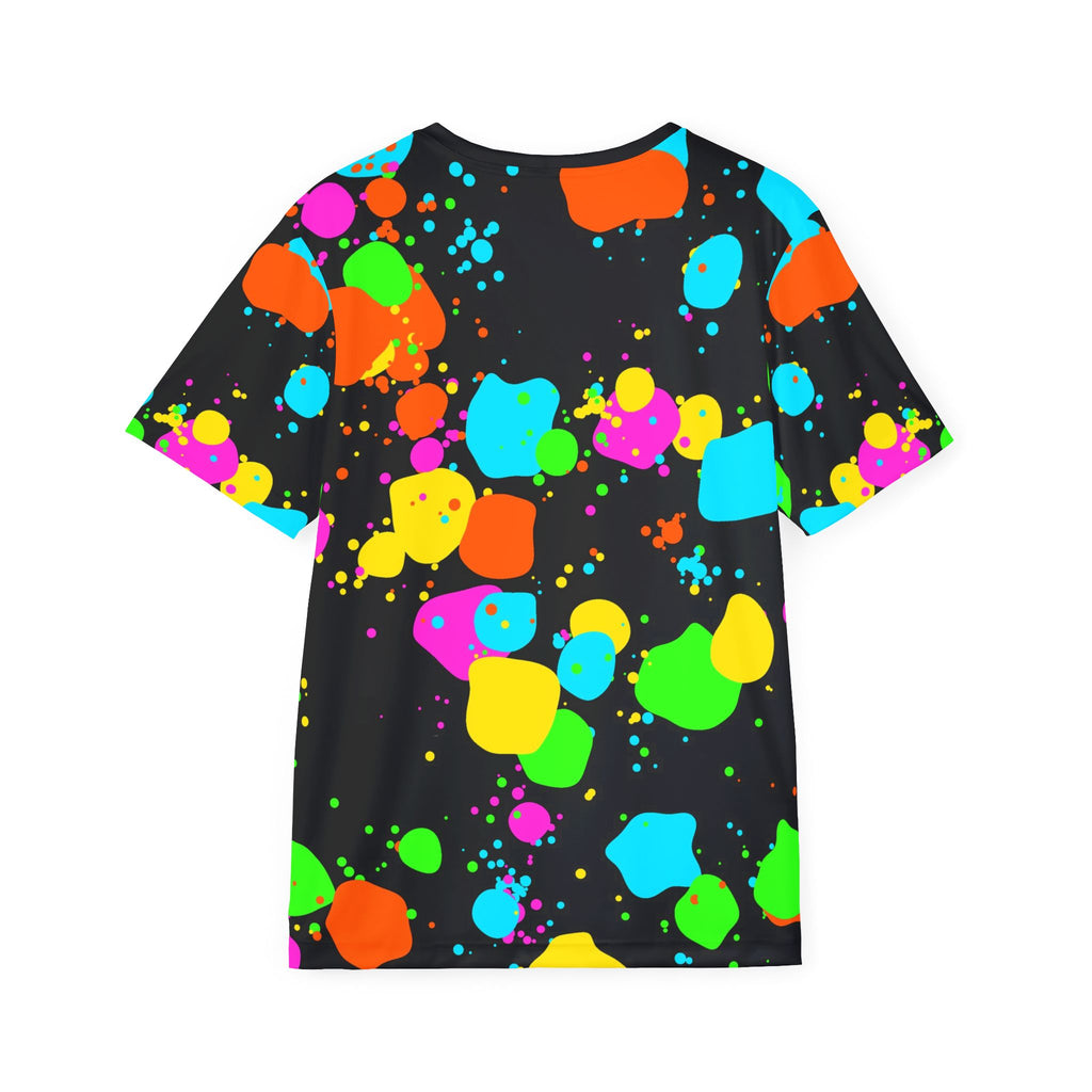 Neon Splatter Multipurpose Athletic Shirt