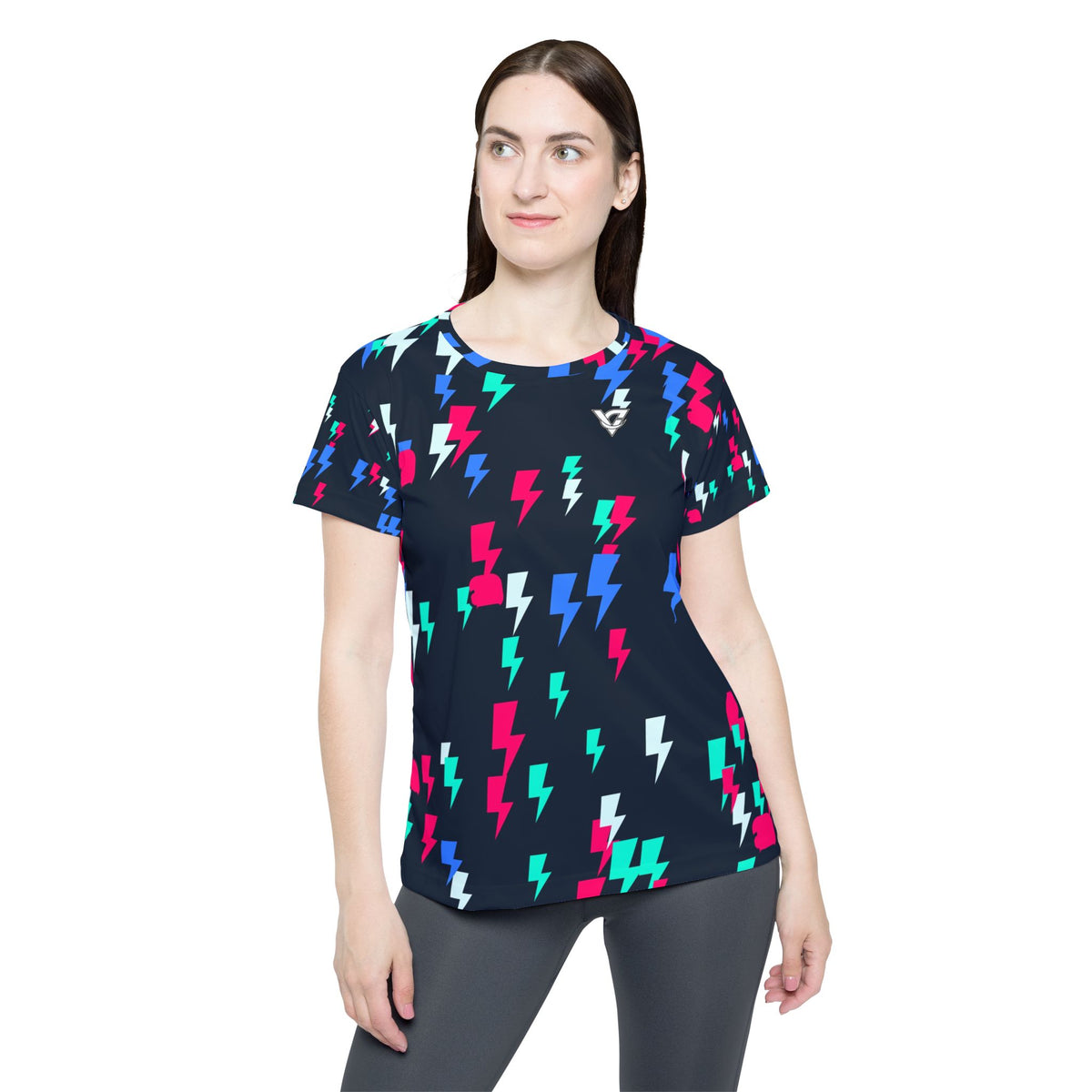 Combat Sports Arctic Neon Bolt Strike Women's Sports Jersey