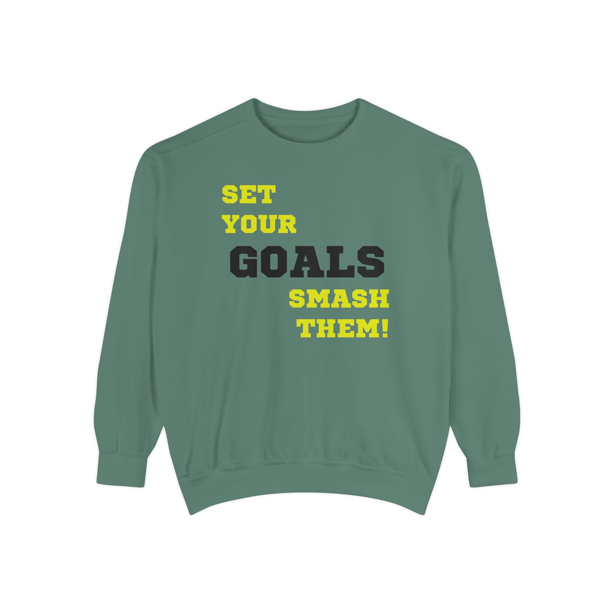 Set Goals | Motivational Crewneck Sweatshirt