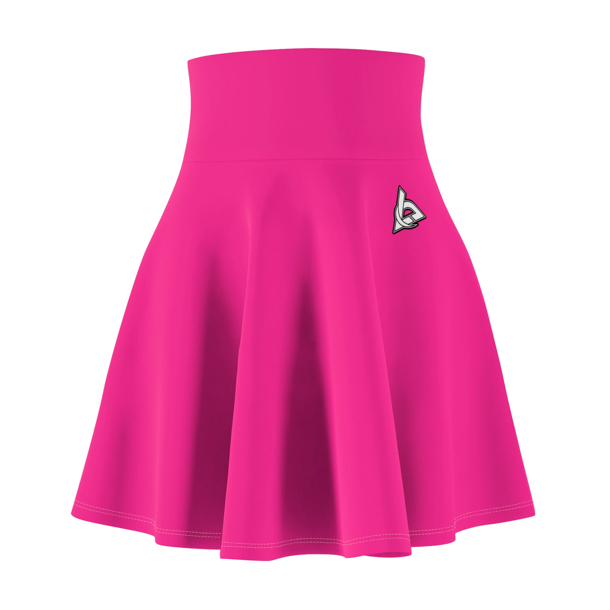 Vantacore Solid Hot Pink Women's Athletic Skater Skirt