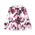 Rose Digital Camo Women's Windbreaker Jacket