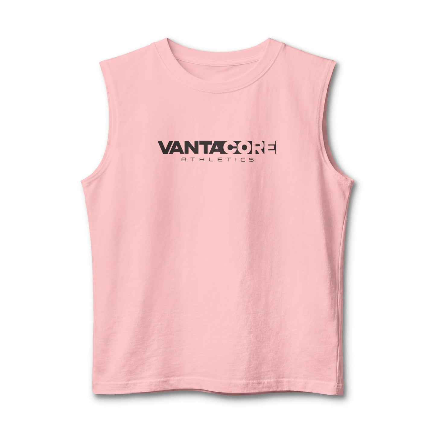 Vantacore Athletics Muscle Tank — Minimal Logo Workout Tank Top