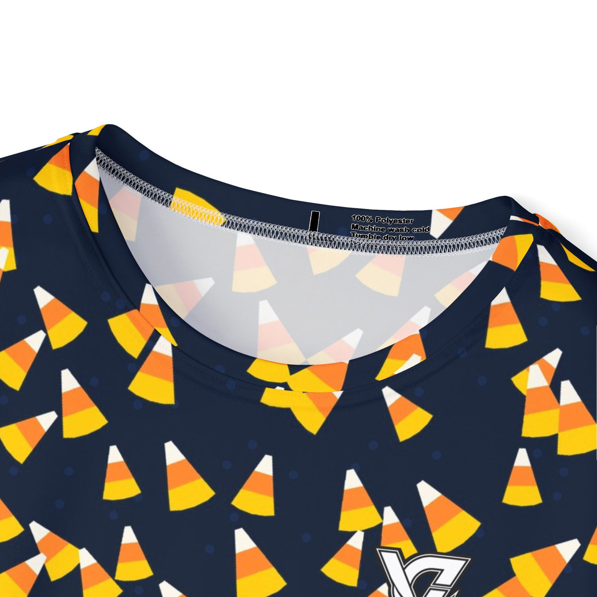 Halloween Ghostly Night Candy Corn Toss Multipurpose Athletic Shirt