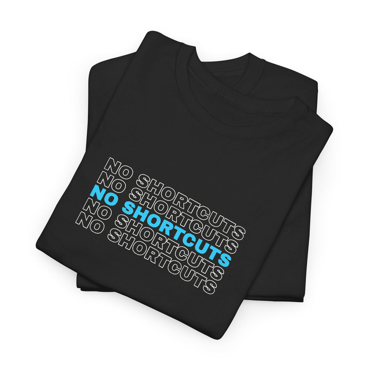 No Shortcuts | Men's Graphic Gym T-Shirt