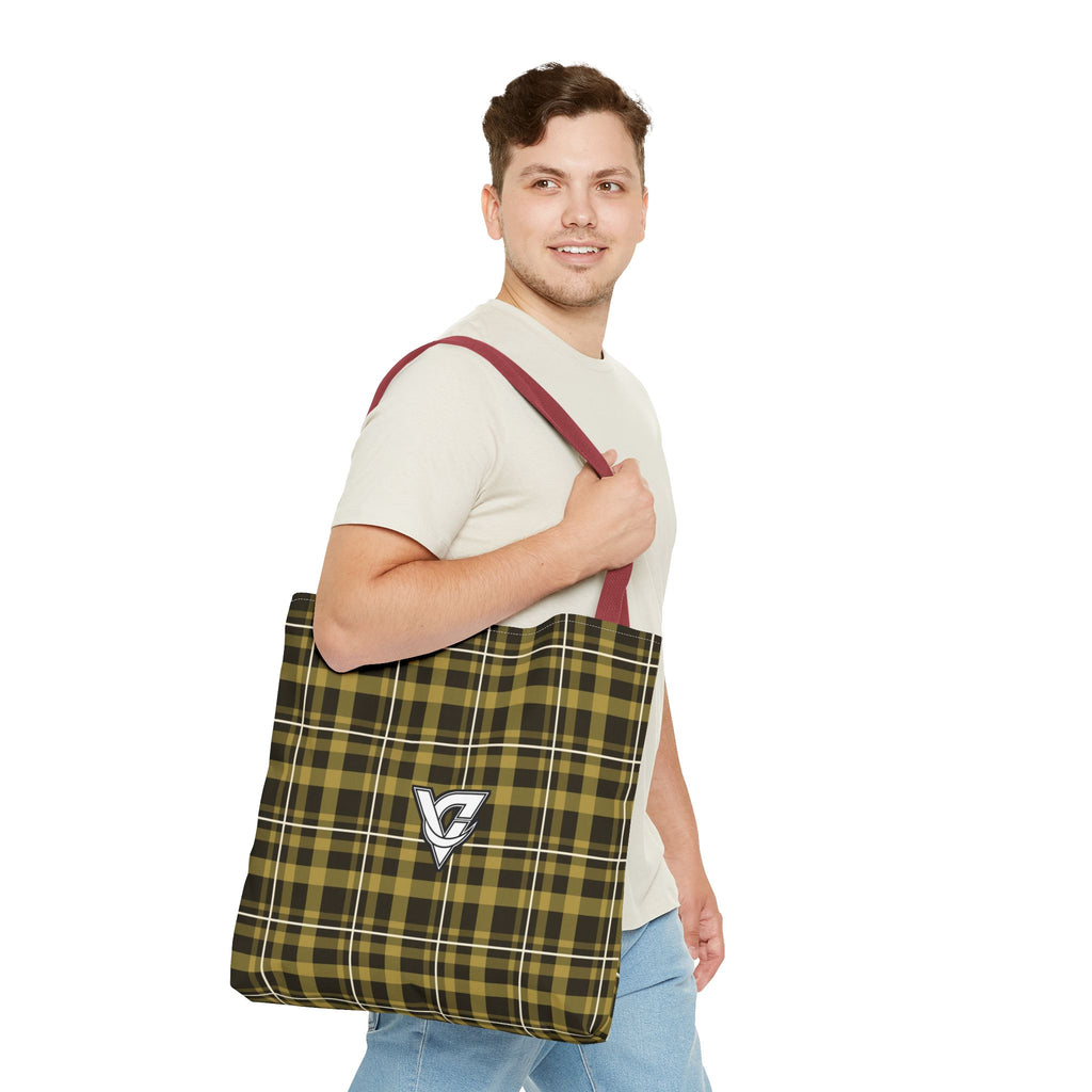 Hayride Flannel Tote Bag — All-Over Print Gym & Everyday Tote