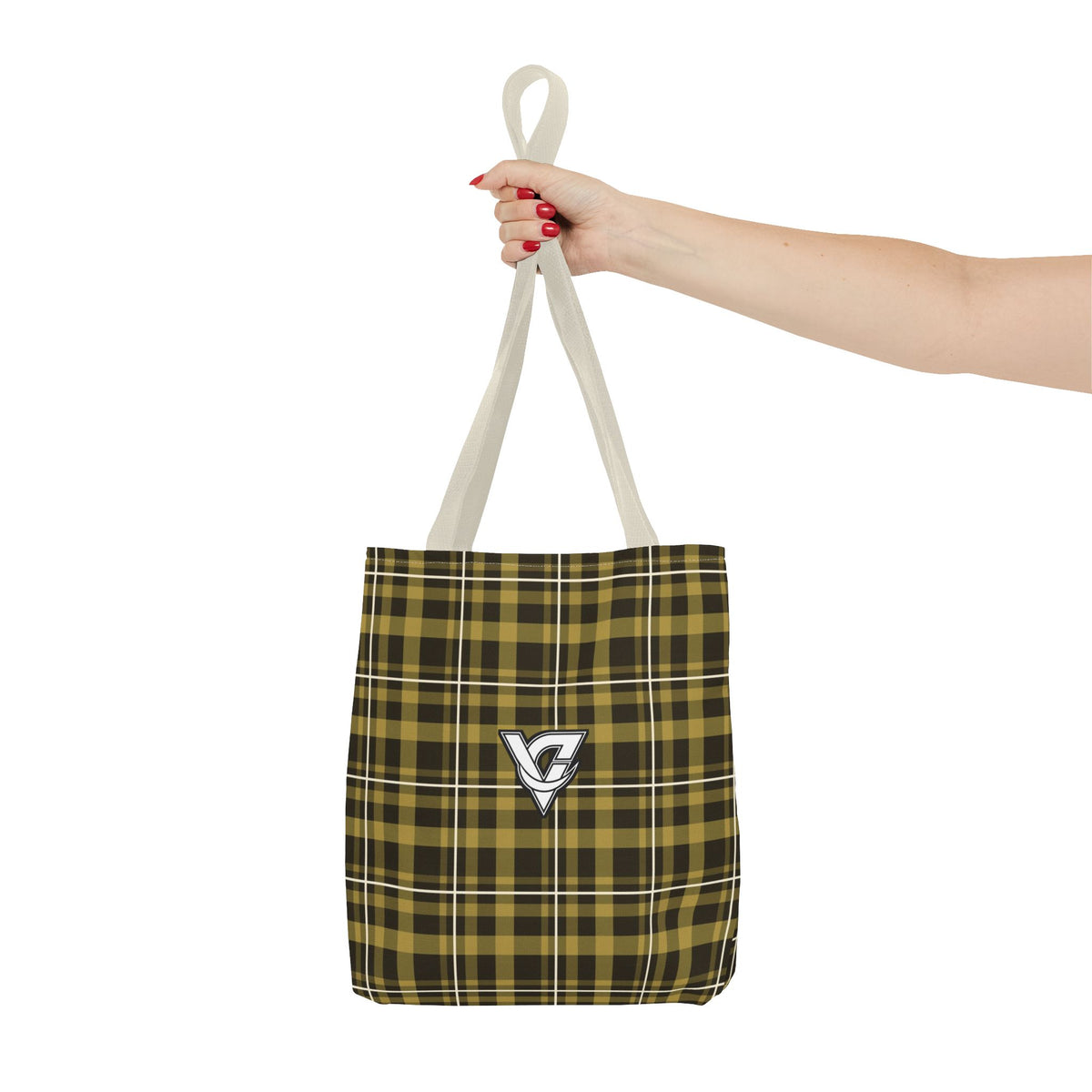 Hayride Flannel Tote Bag — All-Over Print Gym & Everyday Tote