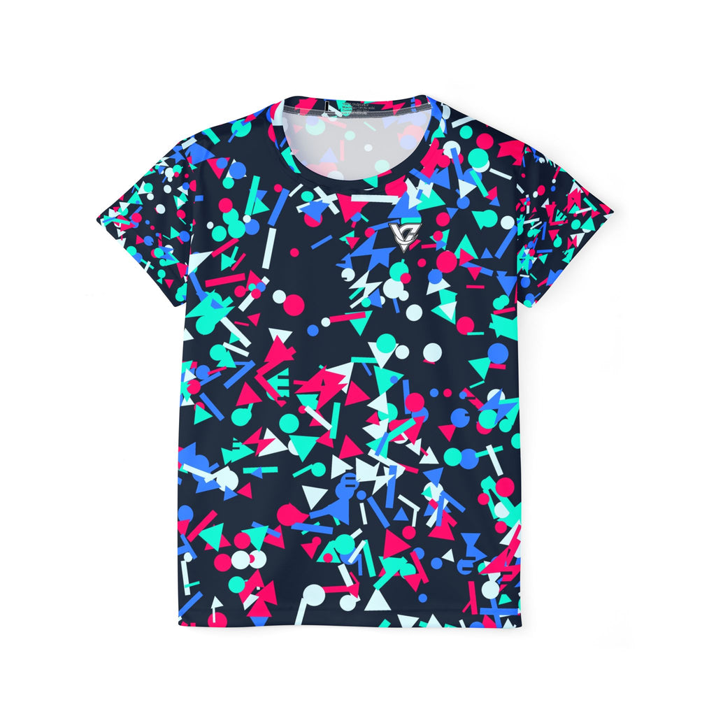 Running Arctic Neon Confetti Pop Women's Sports Jersey