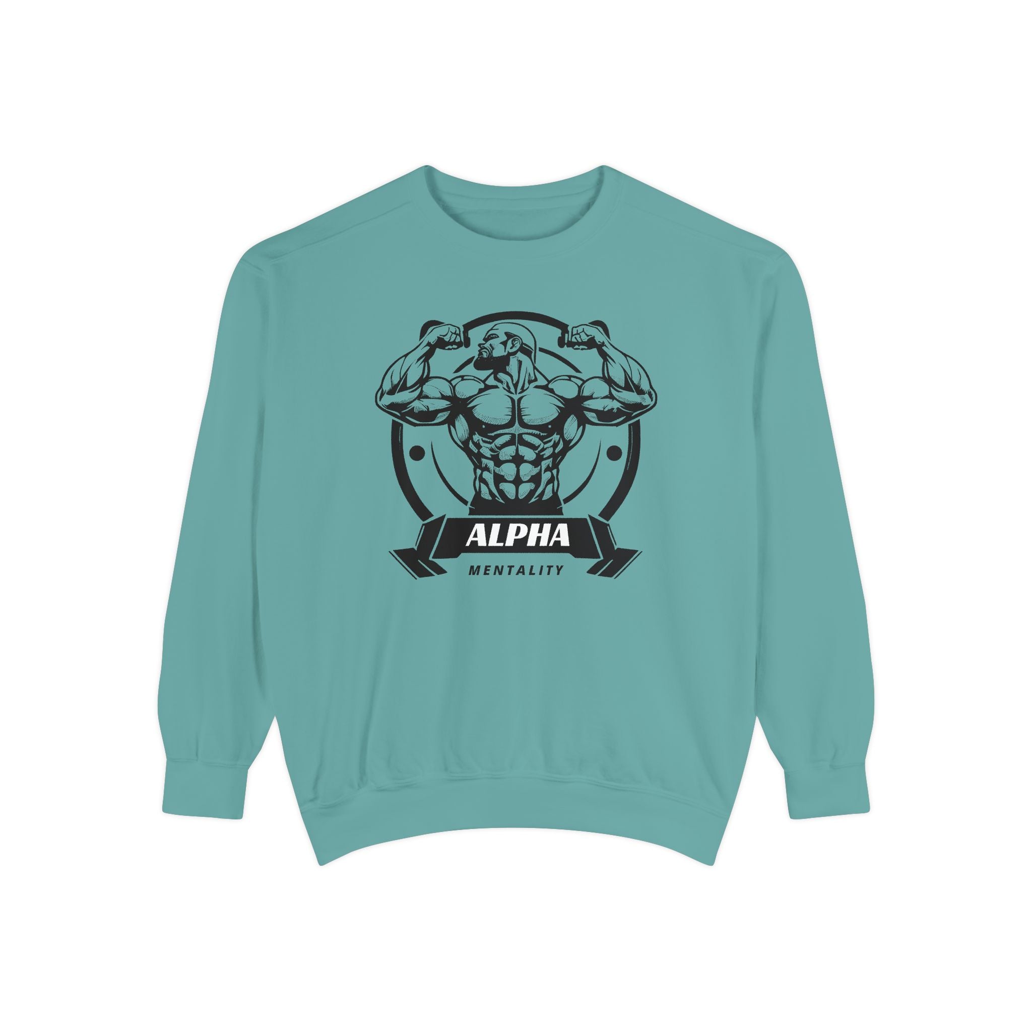 Alpha Mentality Sweatshirt | Muscular Gym Crewneck