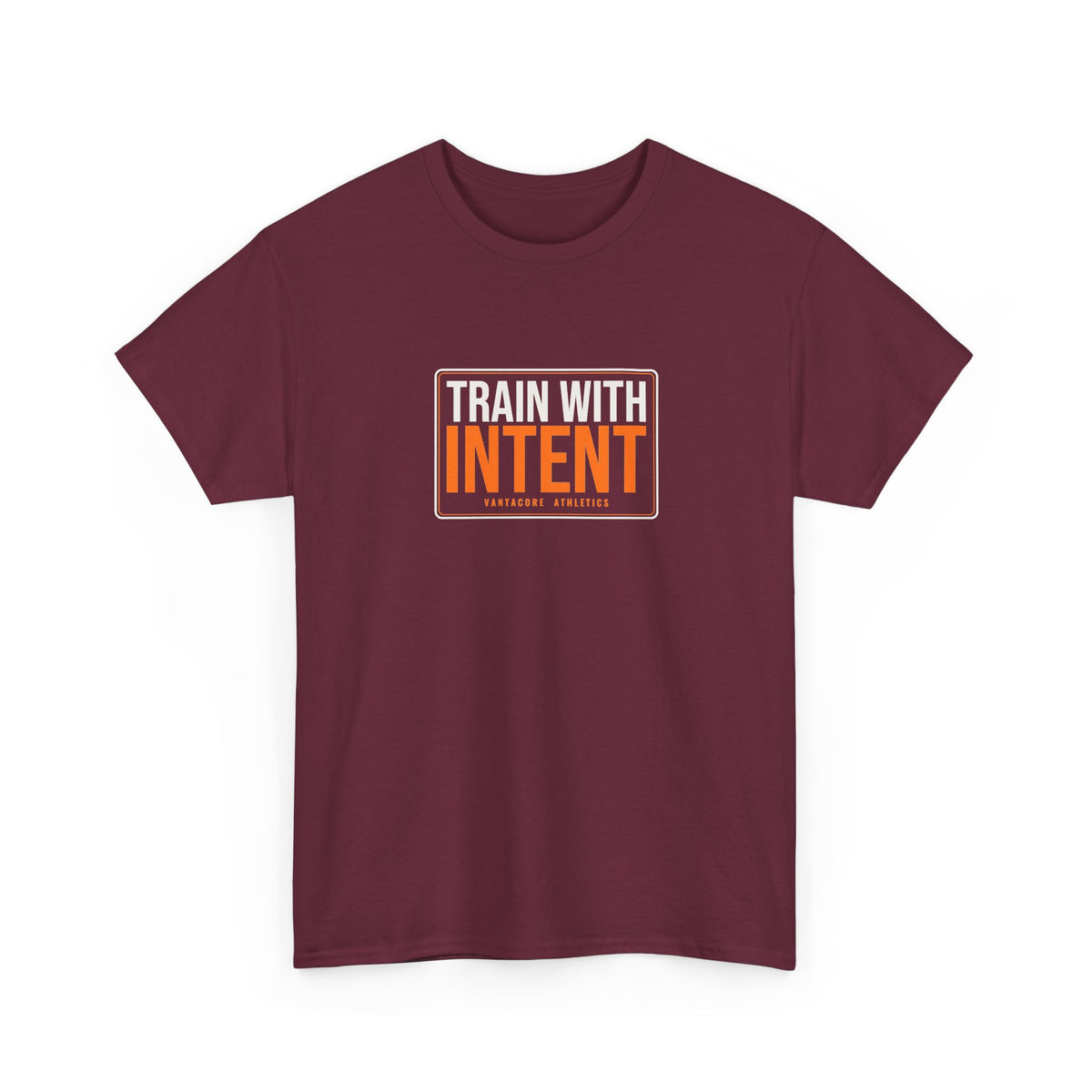 Train With Intent | Men's Graphic Gym T-Shirt