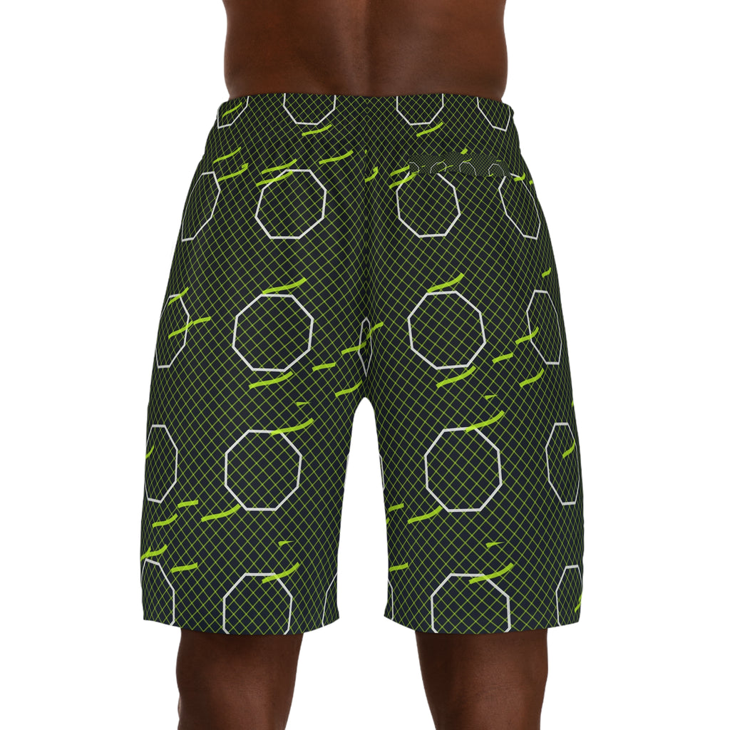 Combat Sports Volt Night Cage Mesh Men's Athletic Shorts with Pockets