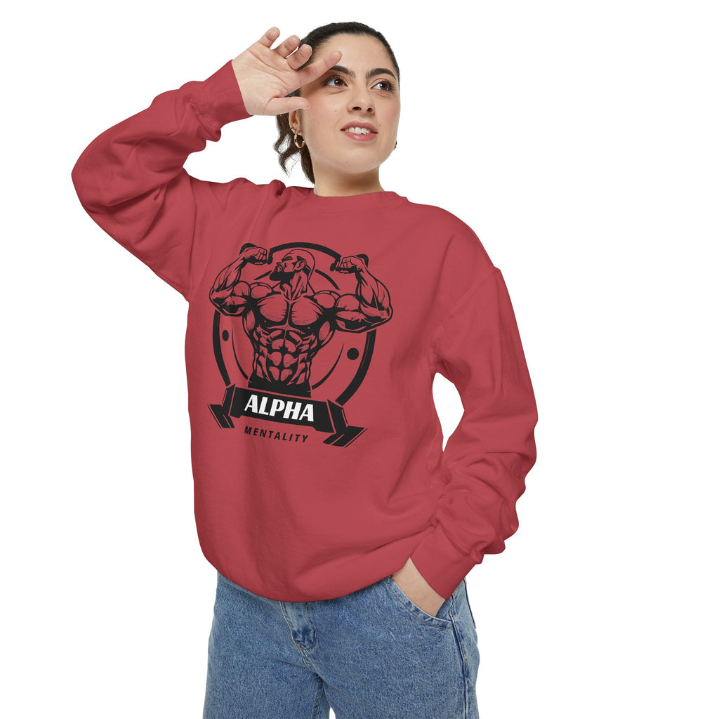 Alpha Mentality Sweatshirt | Muscular Gym Crewneck