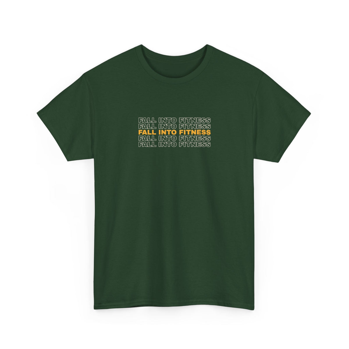 Fall Into Fitness | Men's Graphic Gym T-Shirt