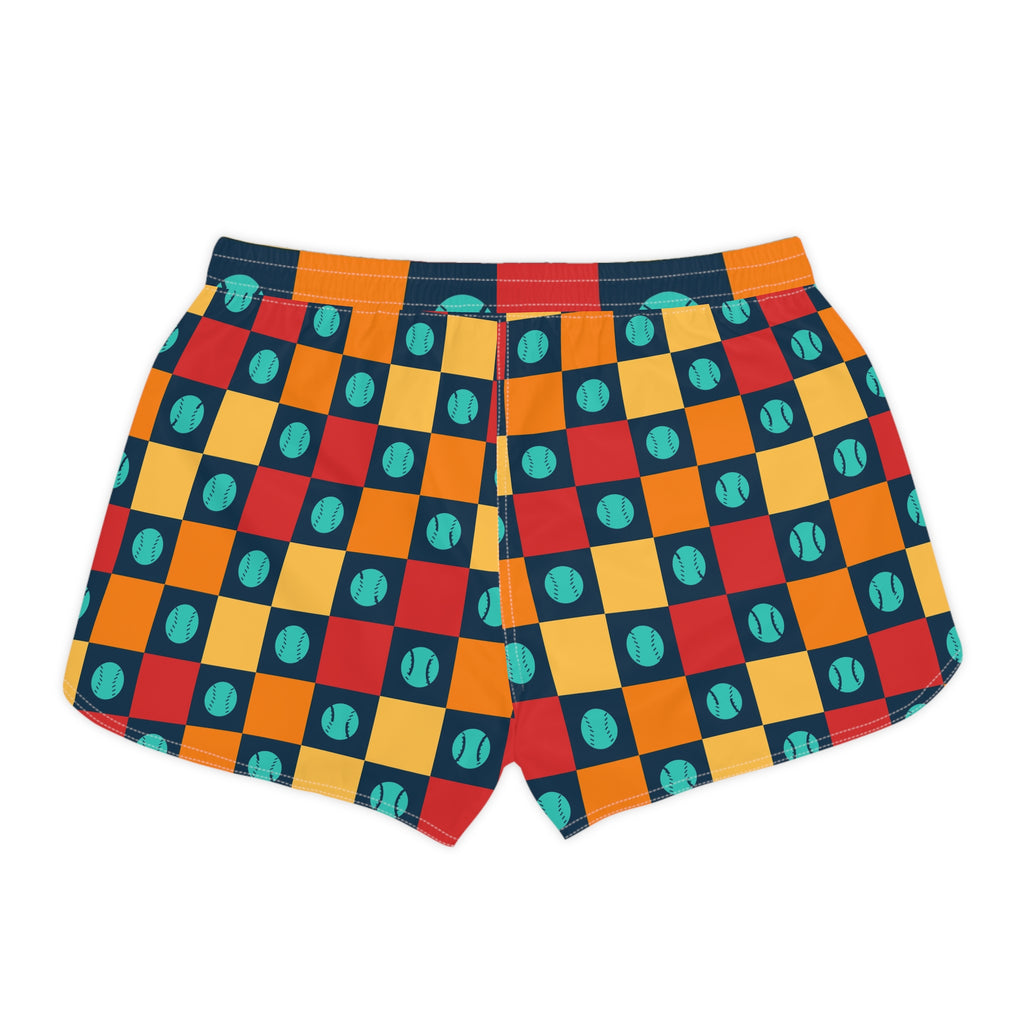 Baseball & Softball Tropic Heat Checker Drive Women's Athletic Shorts with Pockets