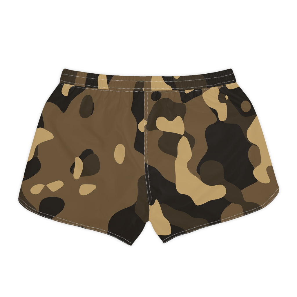 Women's Multipurpose Athletic Shorts with Pockets | Sandstorm Camo