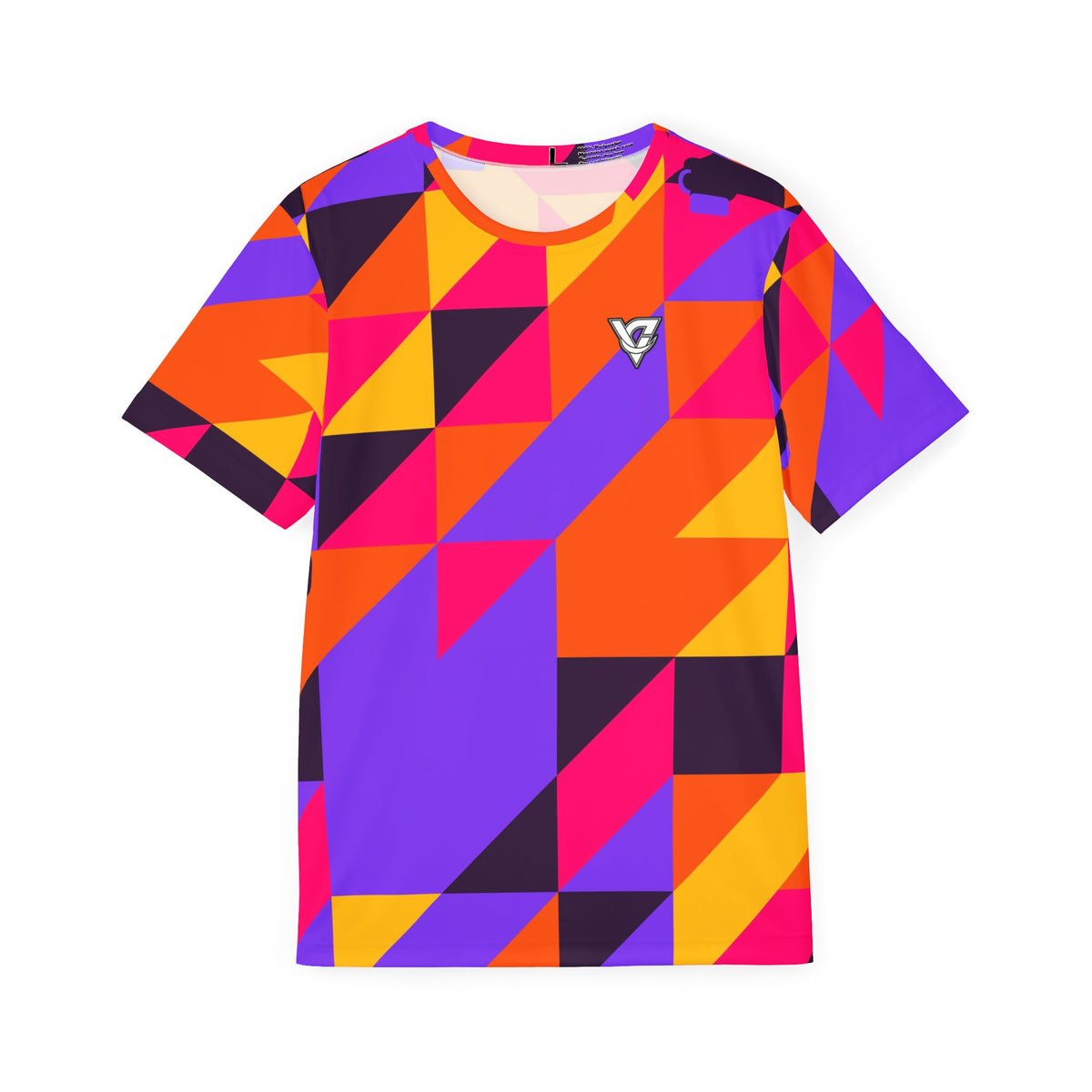 Combat Sports Berry Blast Prism Block Men's Sports Jersey