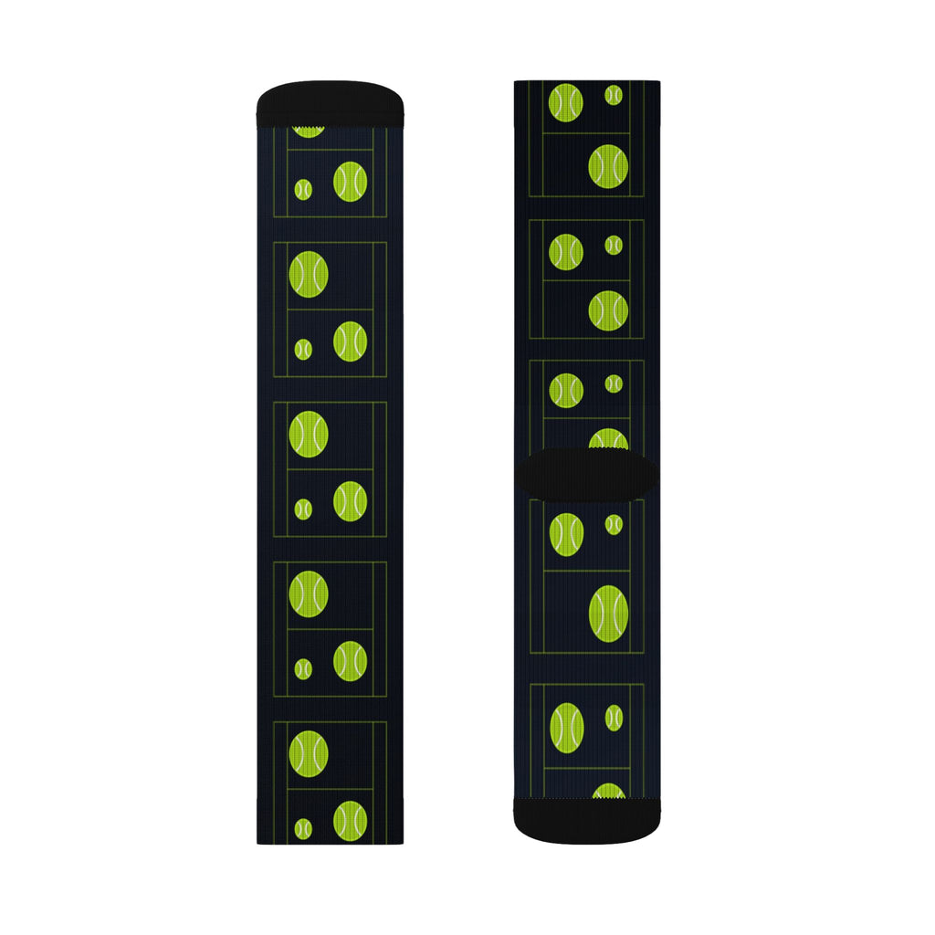 Tennis Volt Night Baseline Seam Athletic Crew Socks