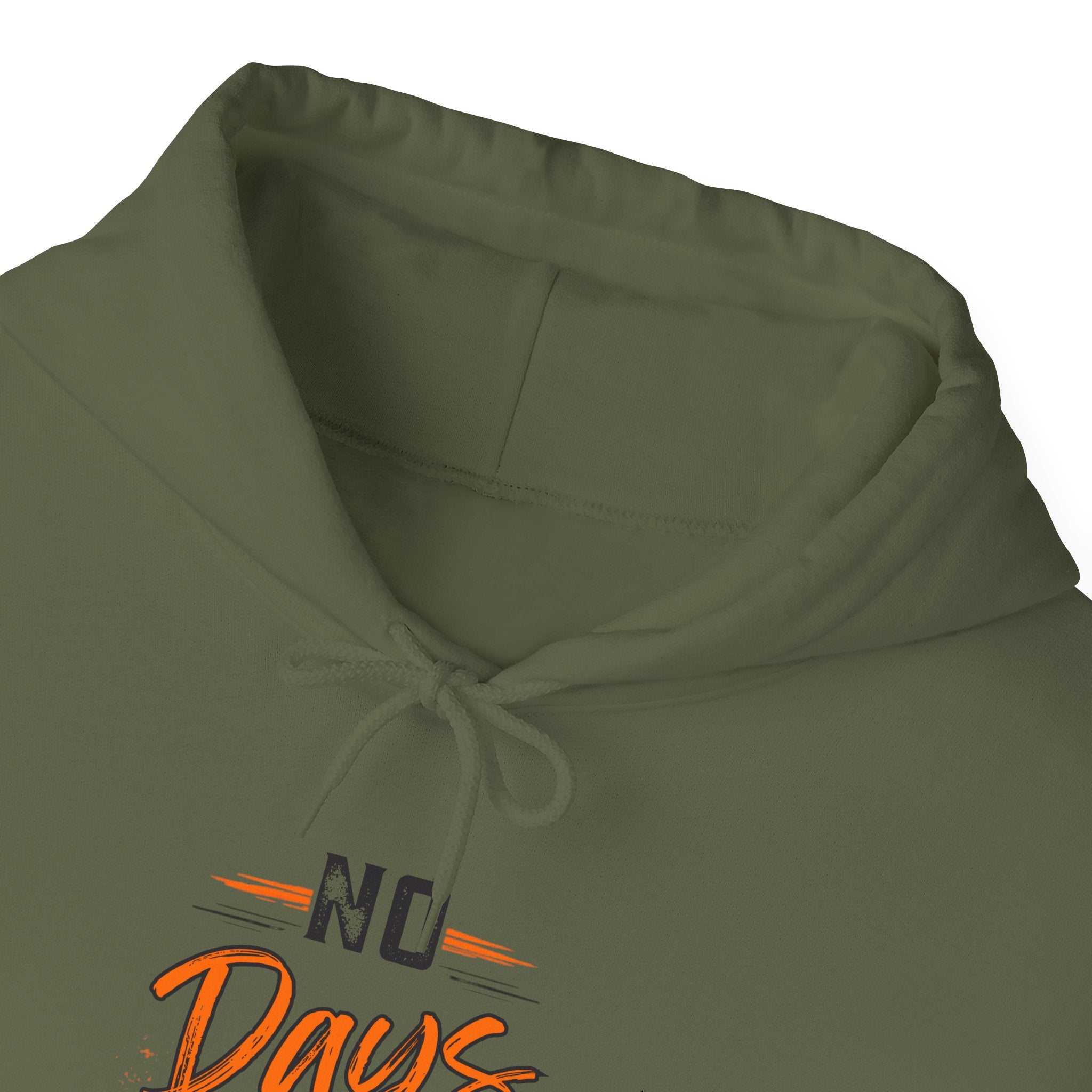 No Days Off | Heavy Hooded Sweatshirt