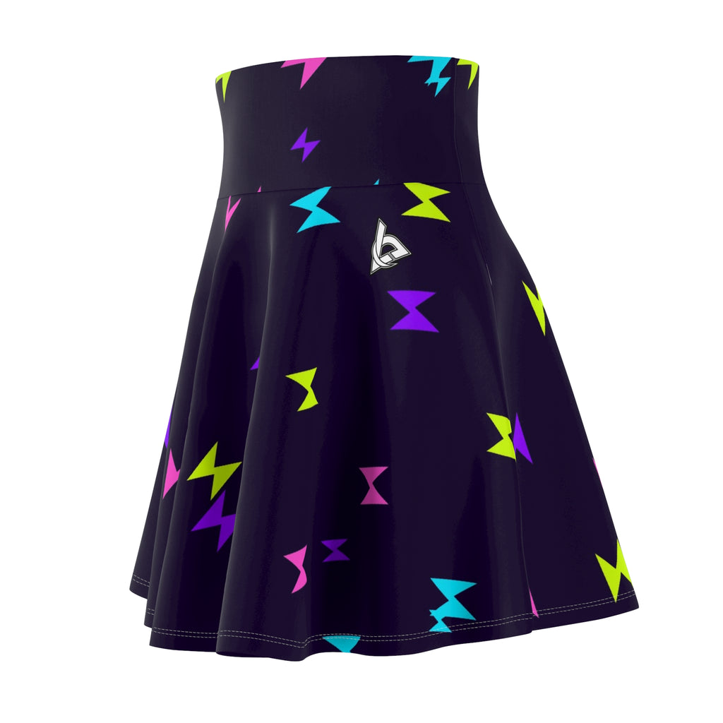 Running Violet Volt Icon Storm Women's Athletic Skater Skirt