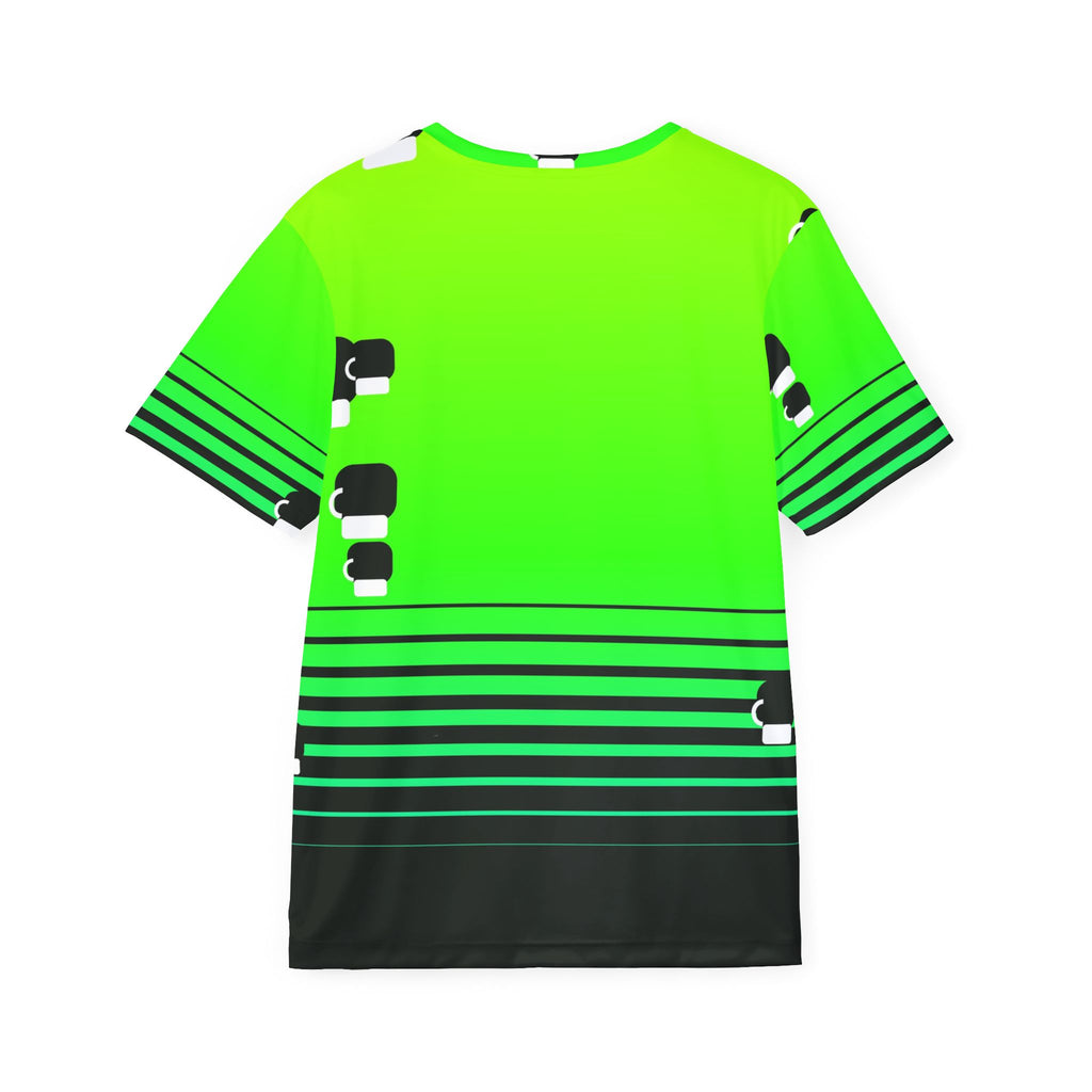 Combat Sports Lime Riot Horizon Fade Men's Sports Jersey
