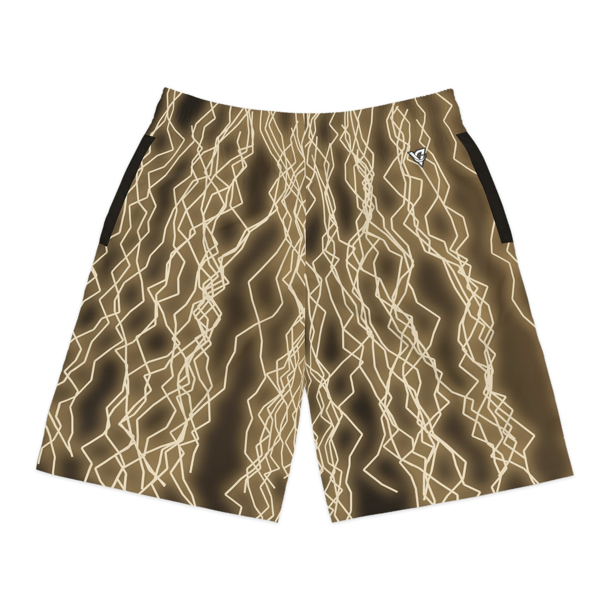 Men's Sandstorm Lightning Performance Jogger Athletic Shorts with Pockets