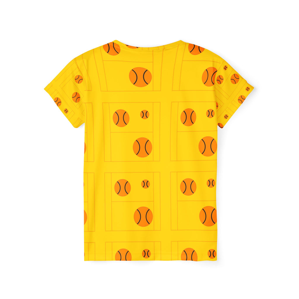Tennis Neon Citrus Baseline Seam Women's Sports Jersey
