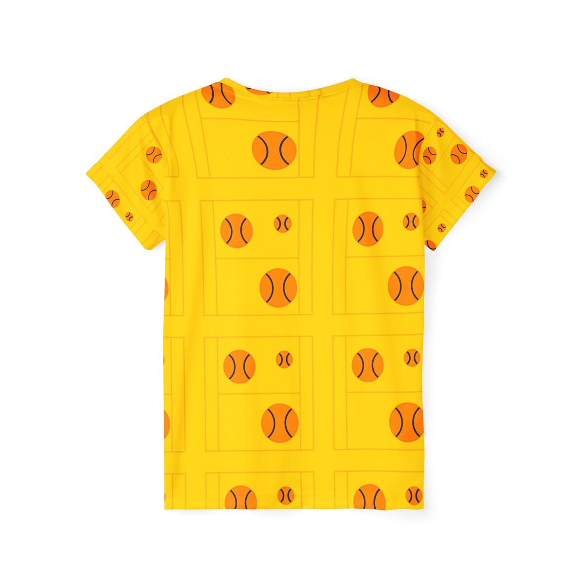 Tennis Neon Citrus Baseline Seam Women's Sports Jersey