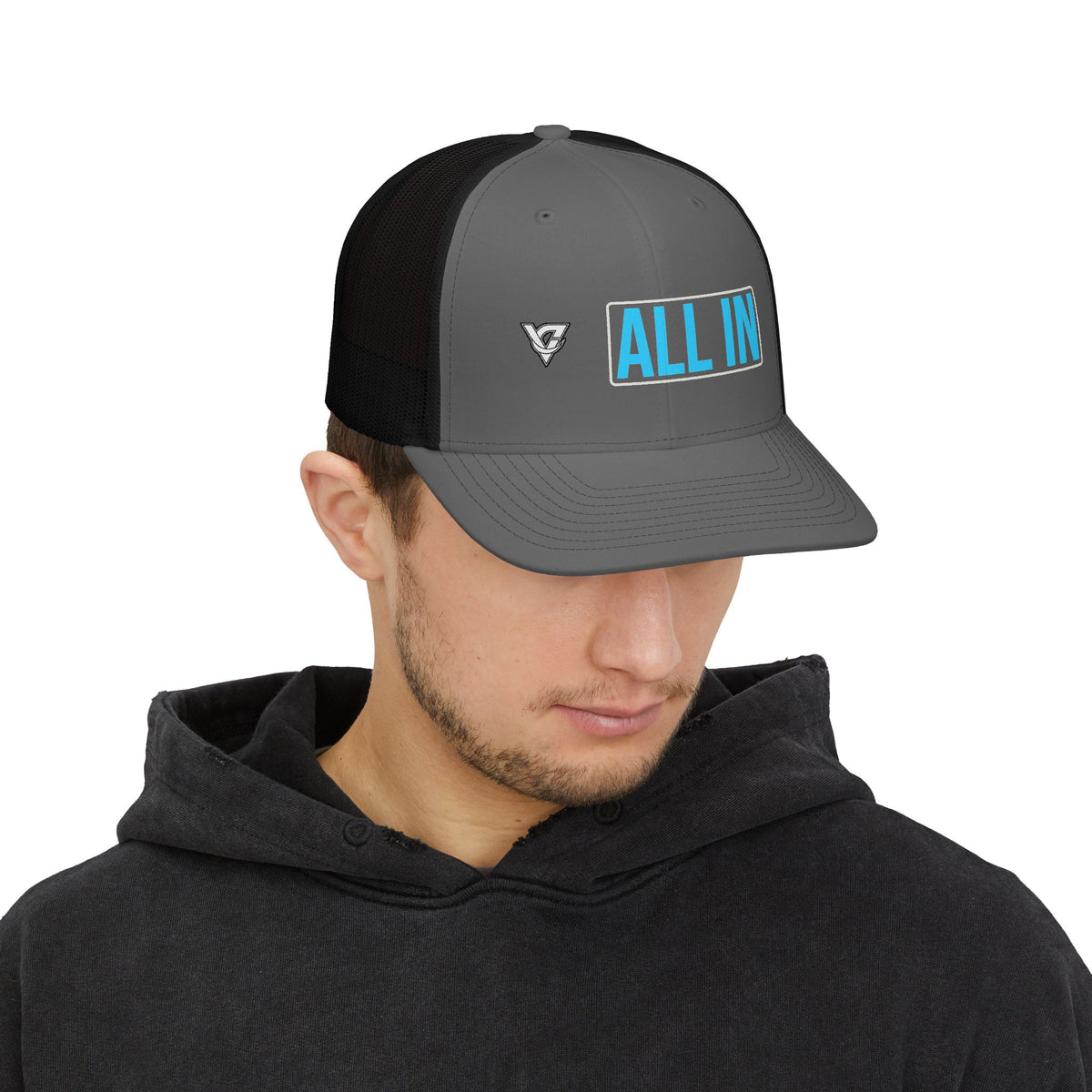All In Trucker Cap — Vantacore Snapback Hat
