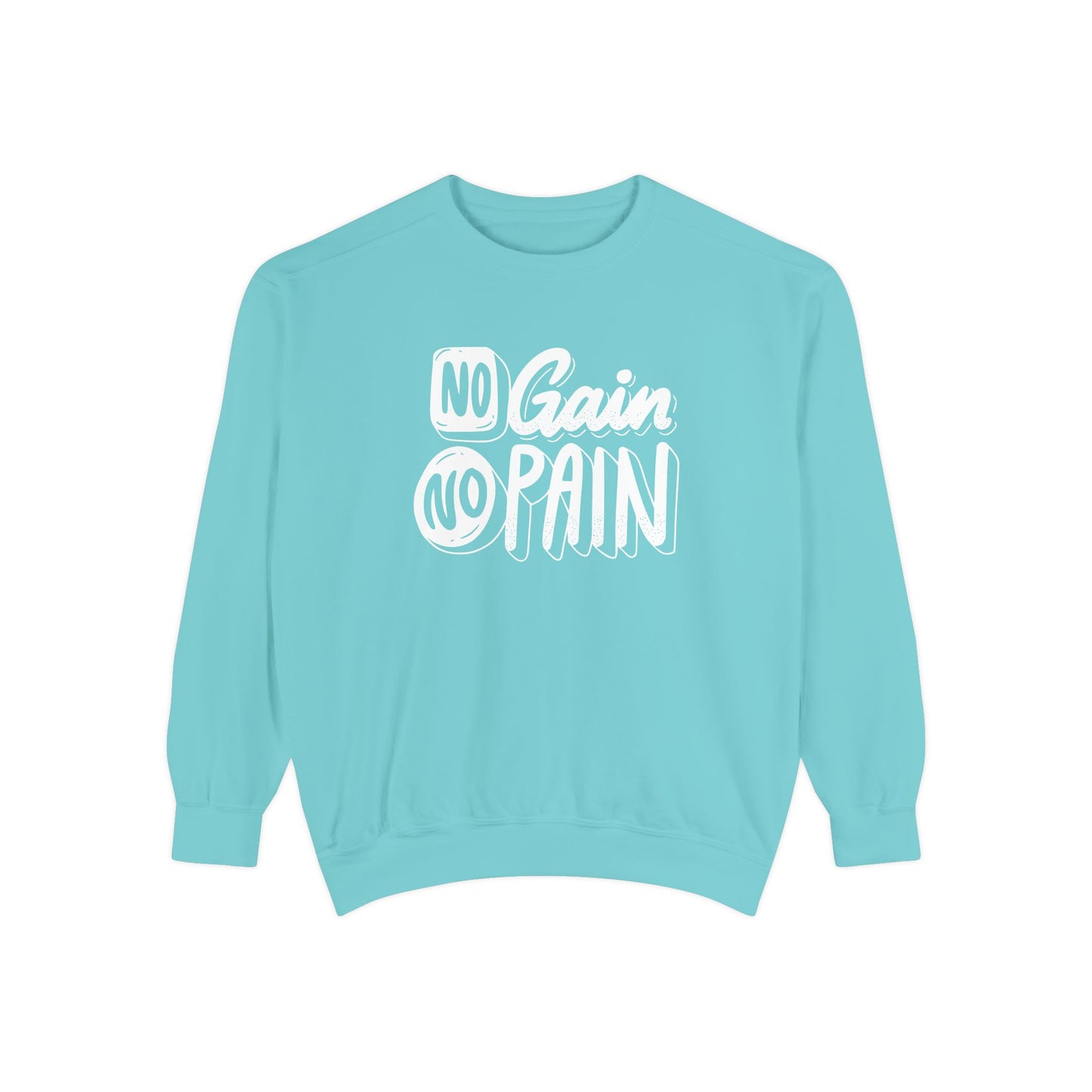 No Gain No Pain Sweatshirt | Motivational Fitness Crewneck