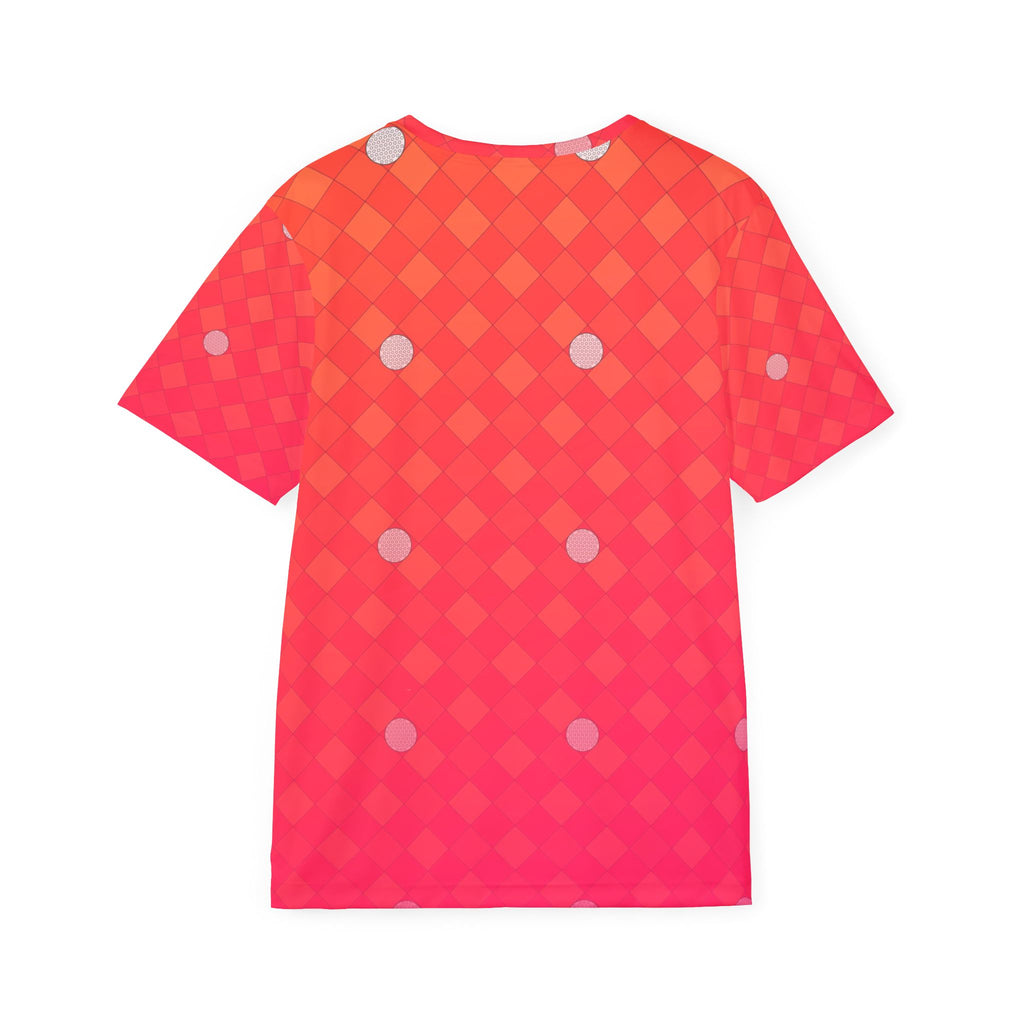 Golf Sunset Fade Dimple Links Men's Sports Jersey