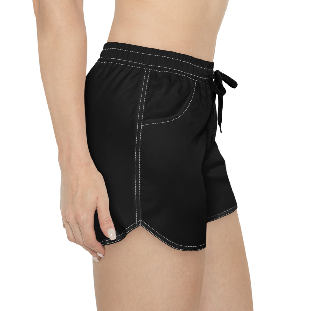 Women's Multipurpose Athletic Shorts with Pockets | Black
