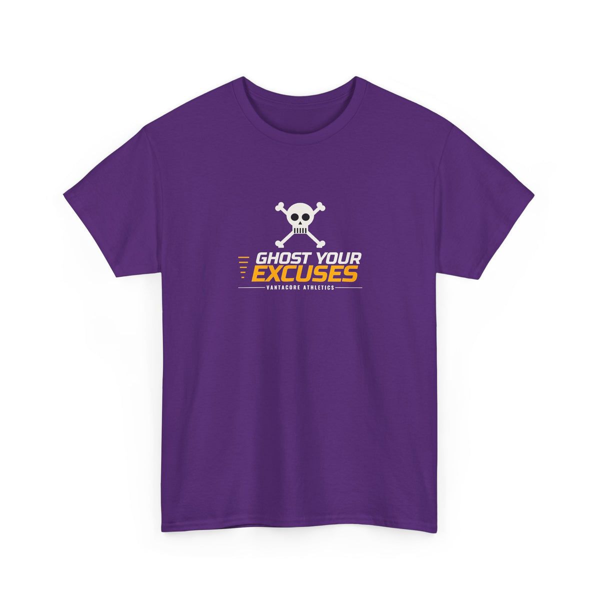 Ghost Your Excuses | Men's Halloween Graphic Gym T-Shirt