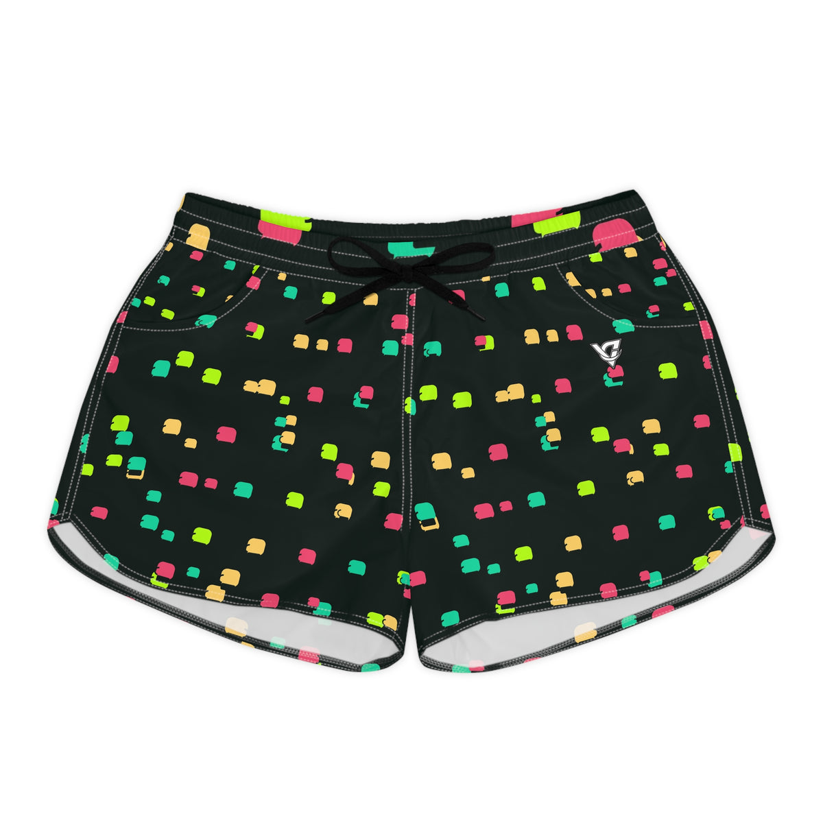 Combat Sports Emerald Zest Icon Storm Women's Athletic Shorts with Pockets