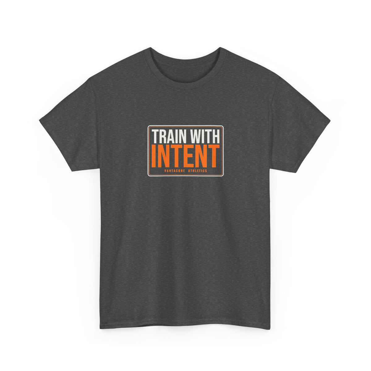 Train With Intent | Men's Graphic Gym T-Shirt