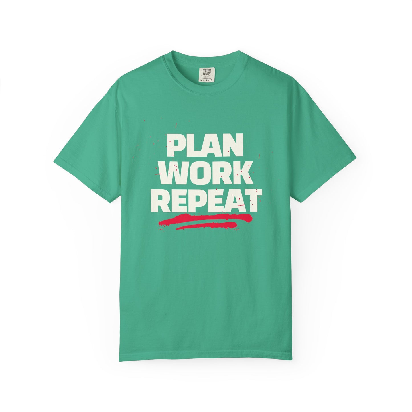 Plan Work Repeat | Graphic T-Shirt