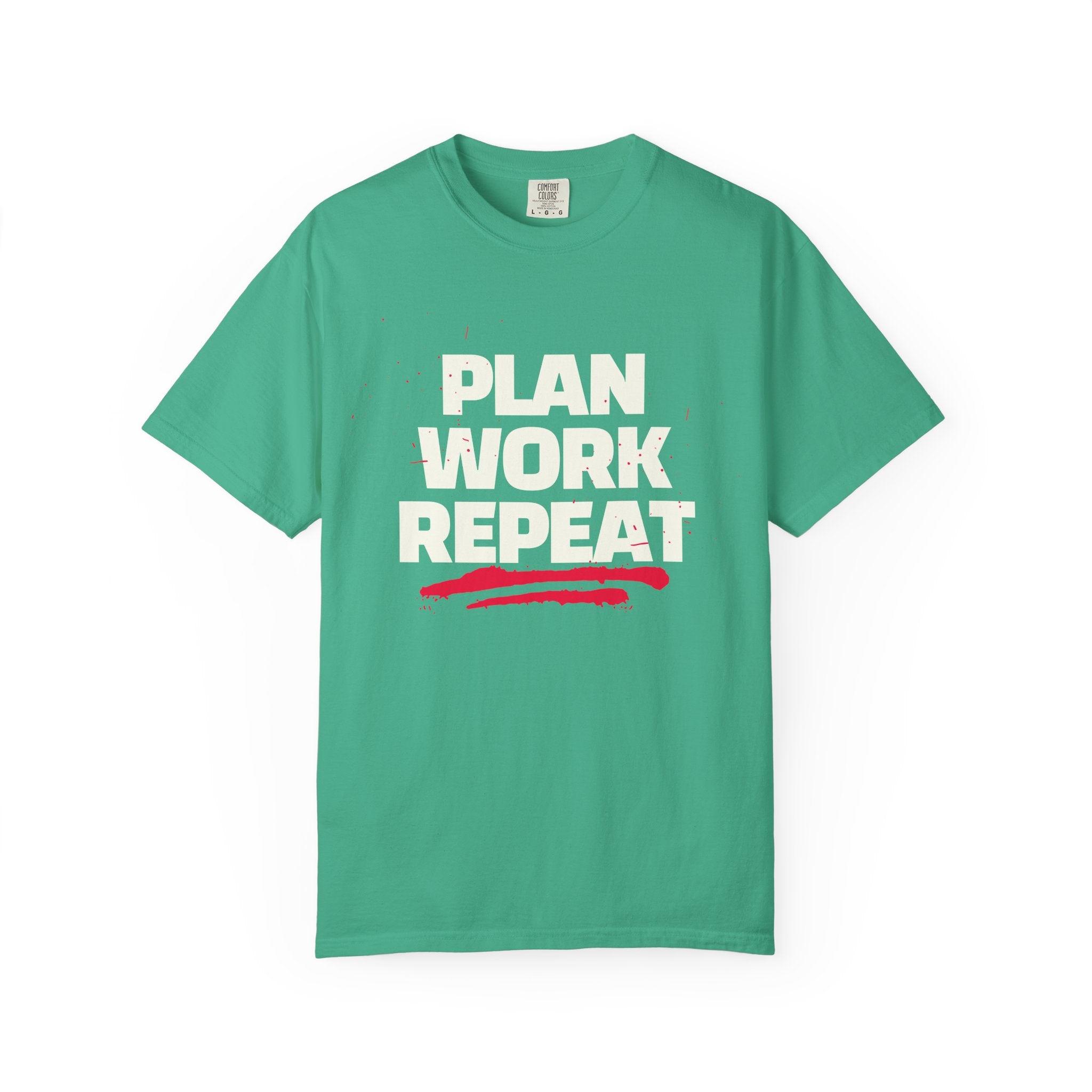 Plan Work Repeat  | Graphic T-Shirt