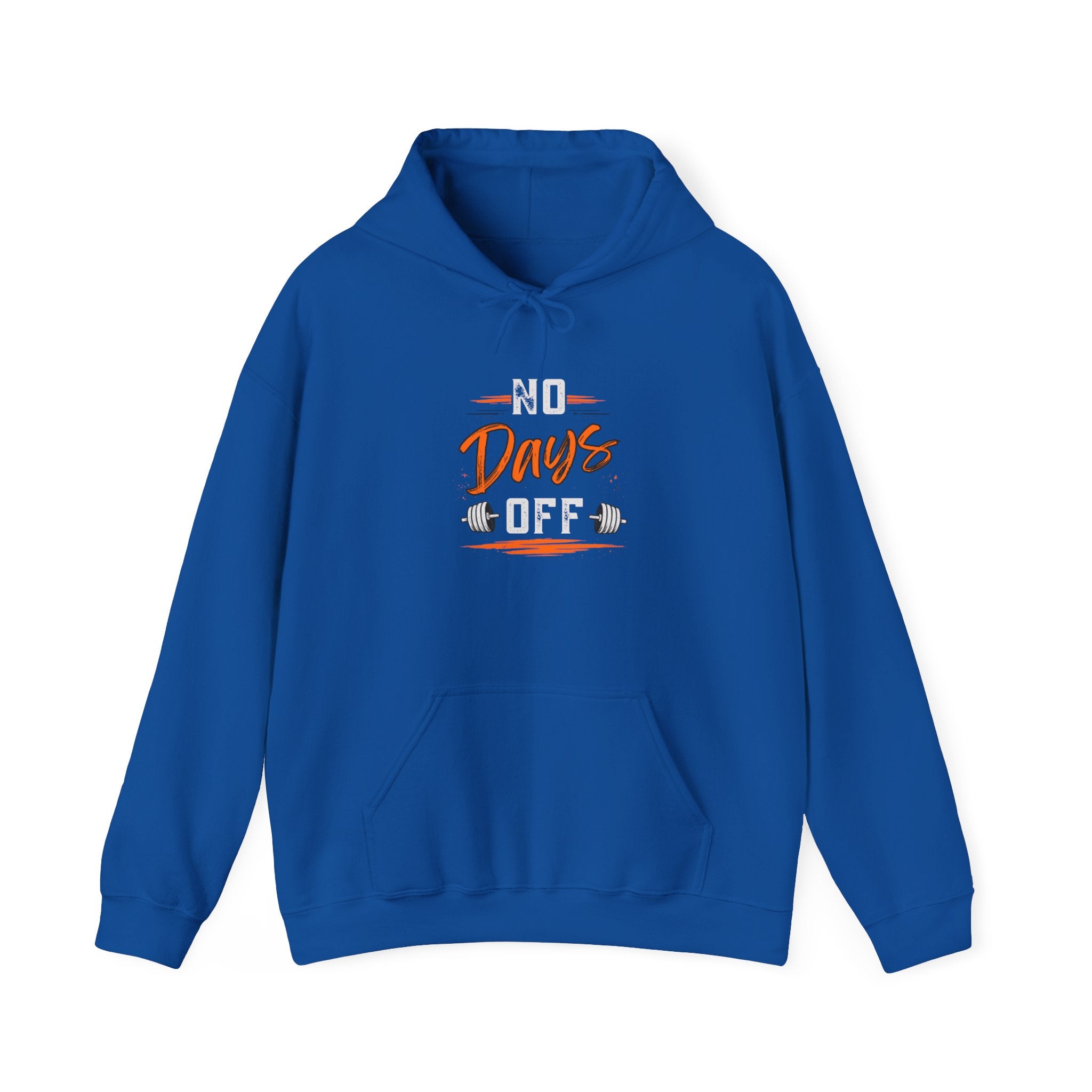 No Days Off | Heavy Hooded Sweatshirt
